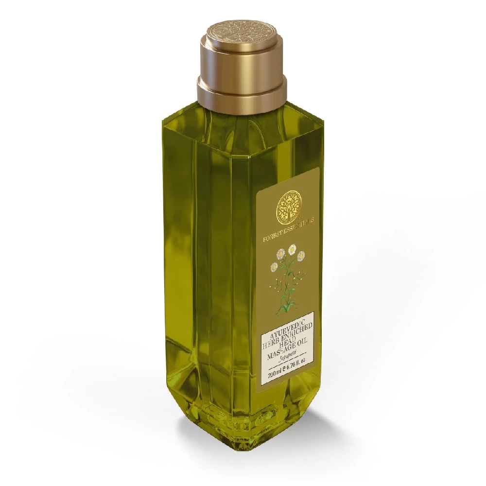 Ayurvedic Herb Enriched Head Massage Oil Japapatti, 200 ml-2.webp